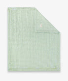 Quilted Cotbed Bedspread - Greenhouse Gingham – Bedding for children, available at Learning Bugs UK