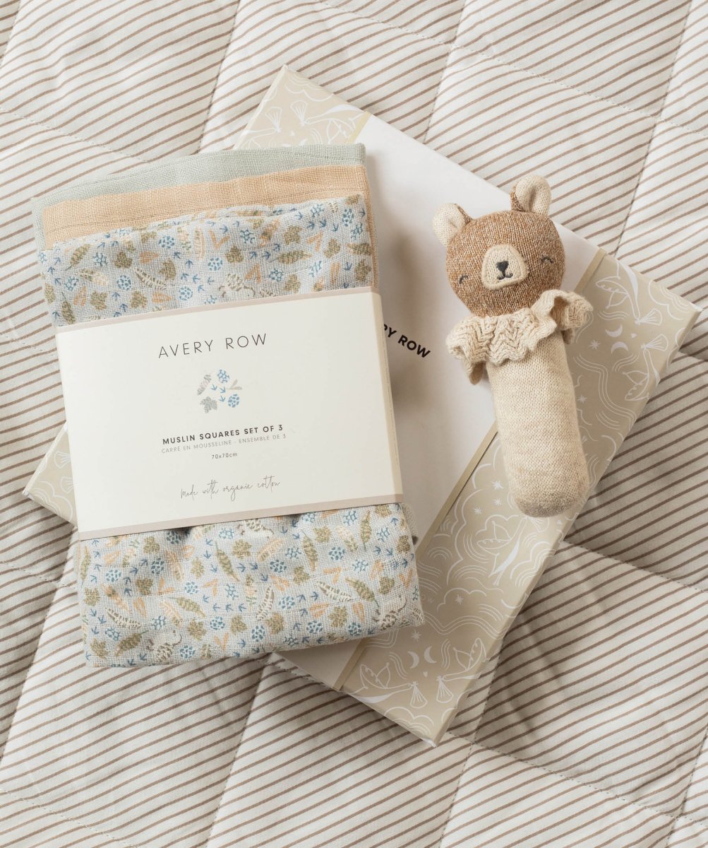 Rattle & Care New Baby Gift Set - Nature Trail – for children, available at Learning Bugs UK