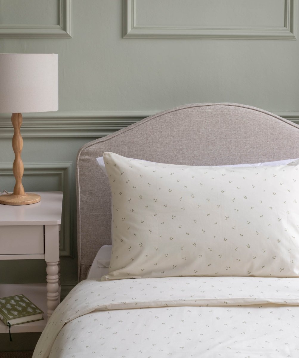 Organic Cotton Single Bedding Set - Nettle Scatter – Bedding for children, available at Learning Bugs UK