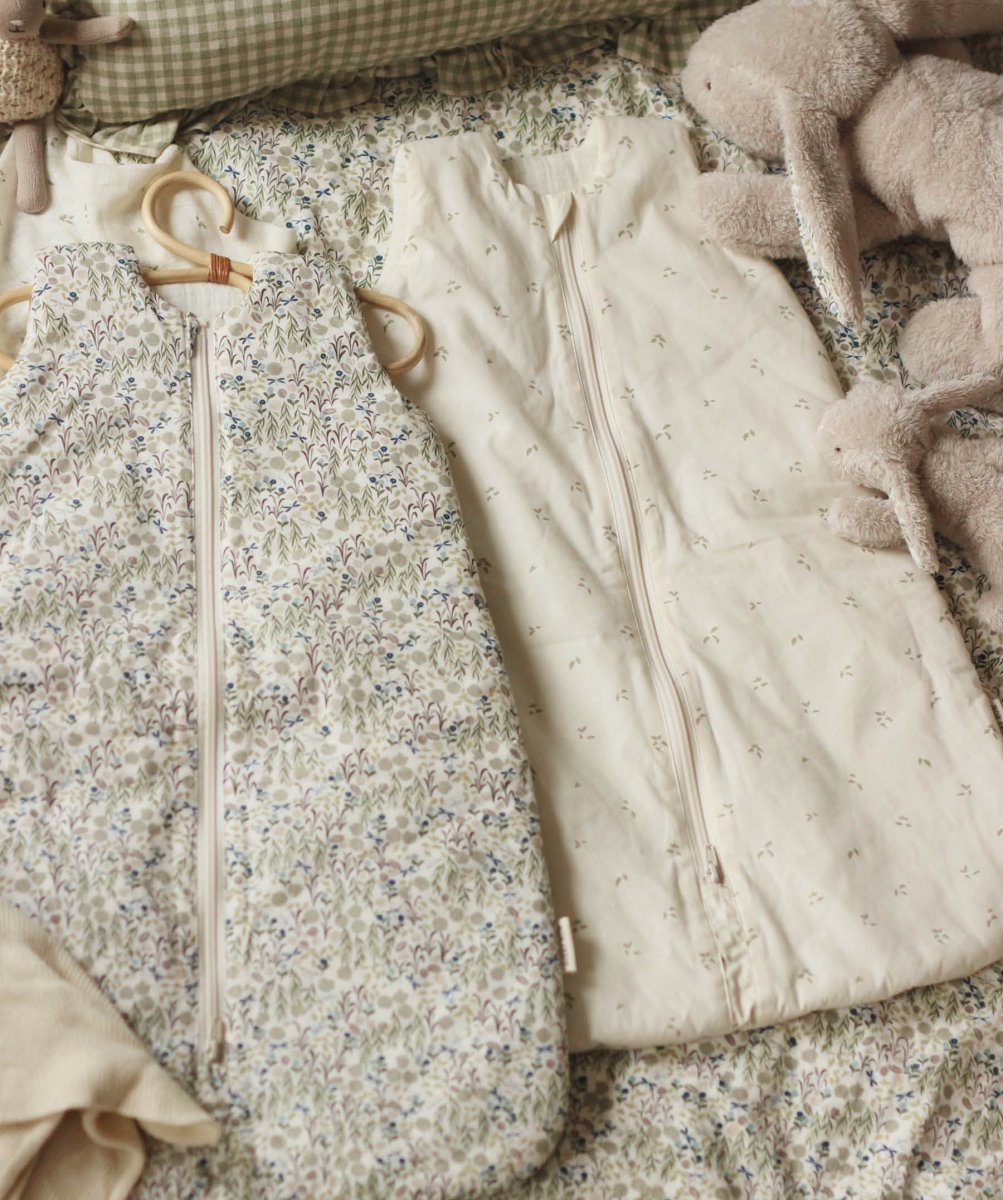 Baby Sleeping Bag - Nettle Scatter – Sleeping Bags for children, available at Learning Bugs UK