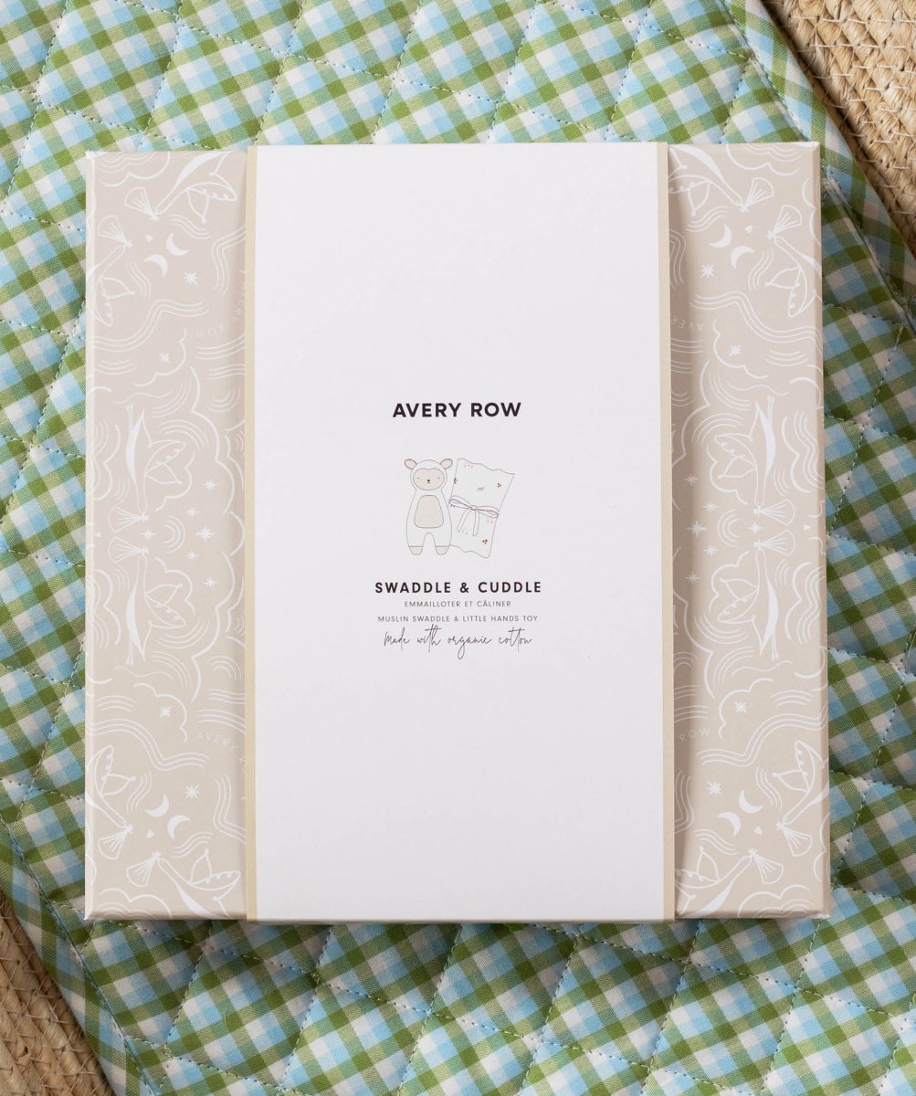 Swaddle & Cuddle New Baby Gift Set - Little Farm – for children, available at Learning Bugs UK
