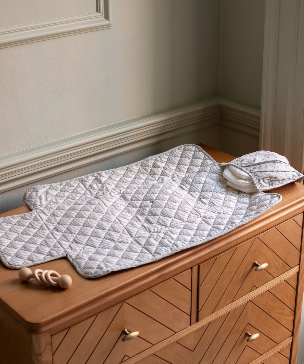 Cotton Travel Baby Changing Mat - Nature Trail – Changing Bags & Travel Changing Mats for children, available at Learning Bugs UK