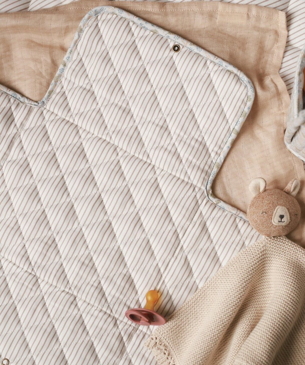 Cotton Travel Baby Changing Mat - Nature Trail – Changing Bags & Travel Changing Mats for children, available at Learning Bugs UK