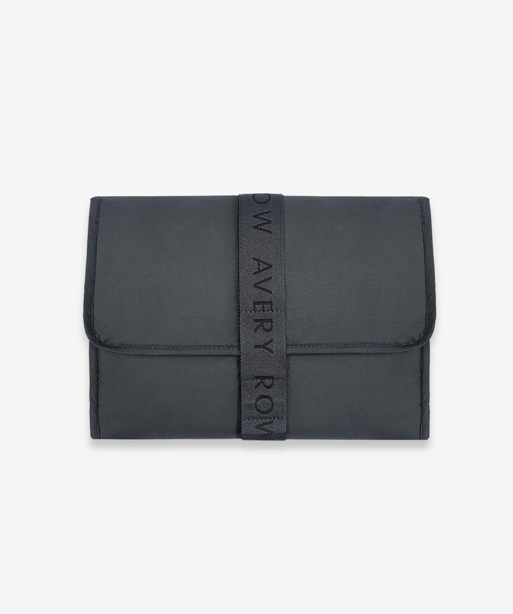 Recycled Nylon Travel Baby Changing Mat - Soft Black – Changing Bags & Travel Changing Mats for children, available at Learning Bugs UK