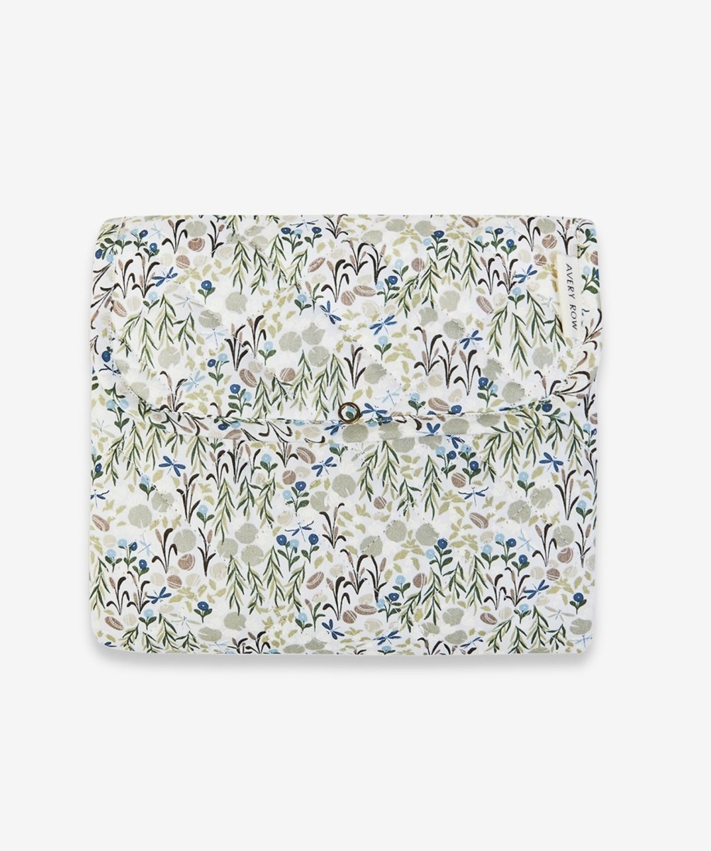 Cotton Travel Baby Changing Mat - Riverbank – Changing Bags & Travel Changing Mats for children, available at Learning Bugs UK