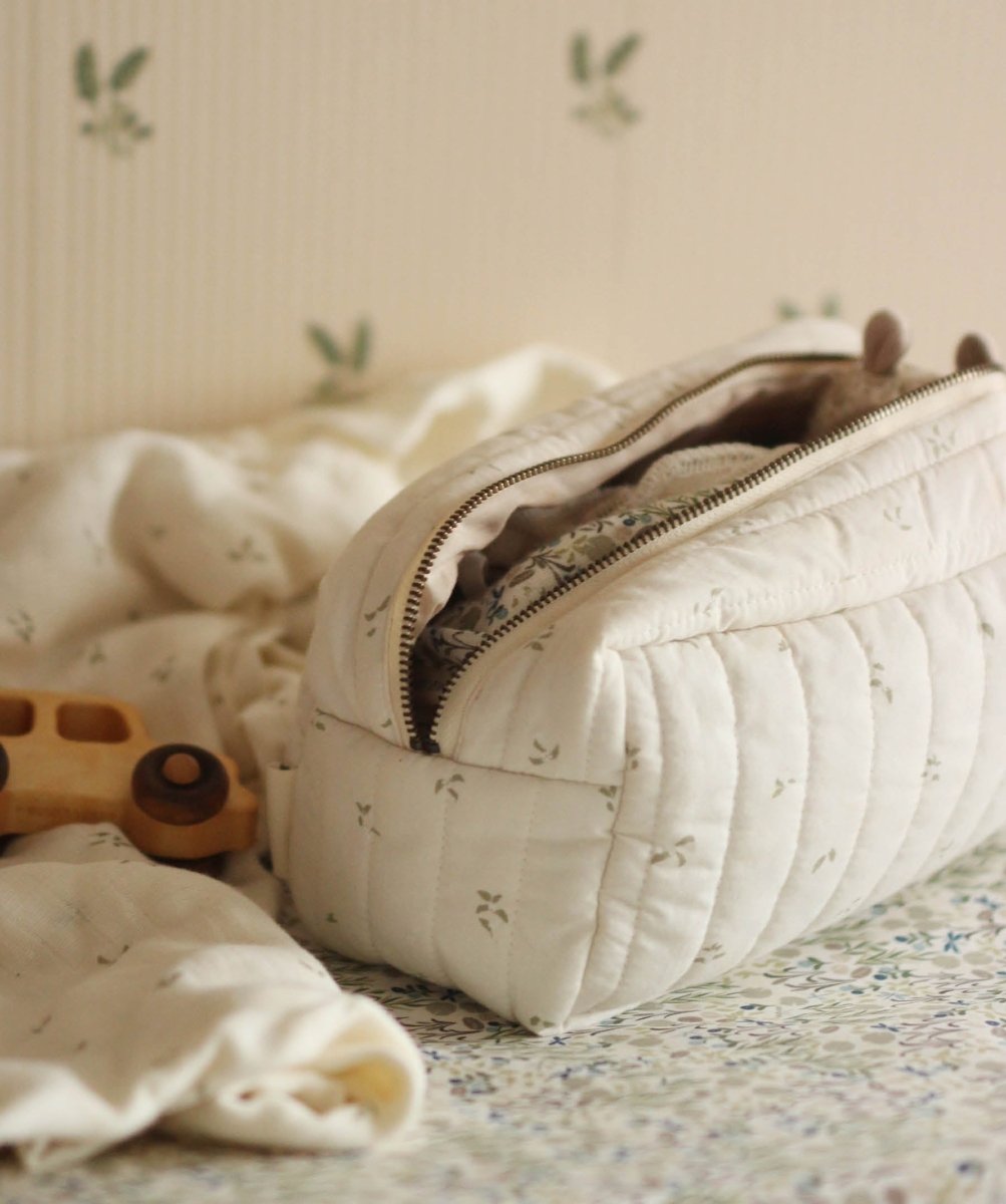 Wash bag - Nettle Scatter – Parent Accessories for children, available at Learning Bugs UK