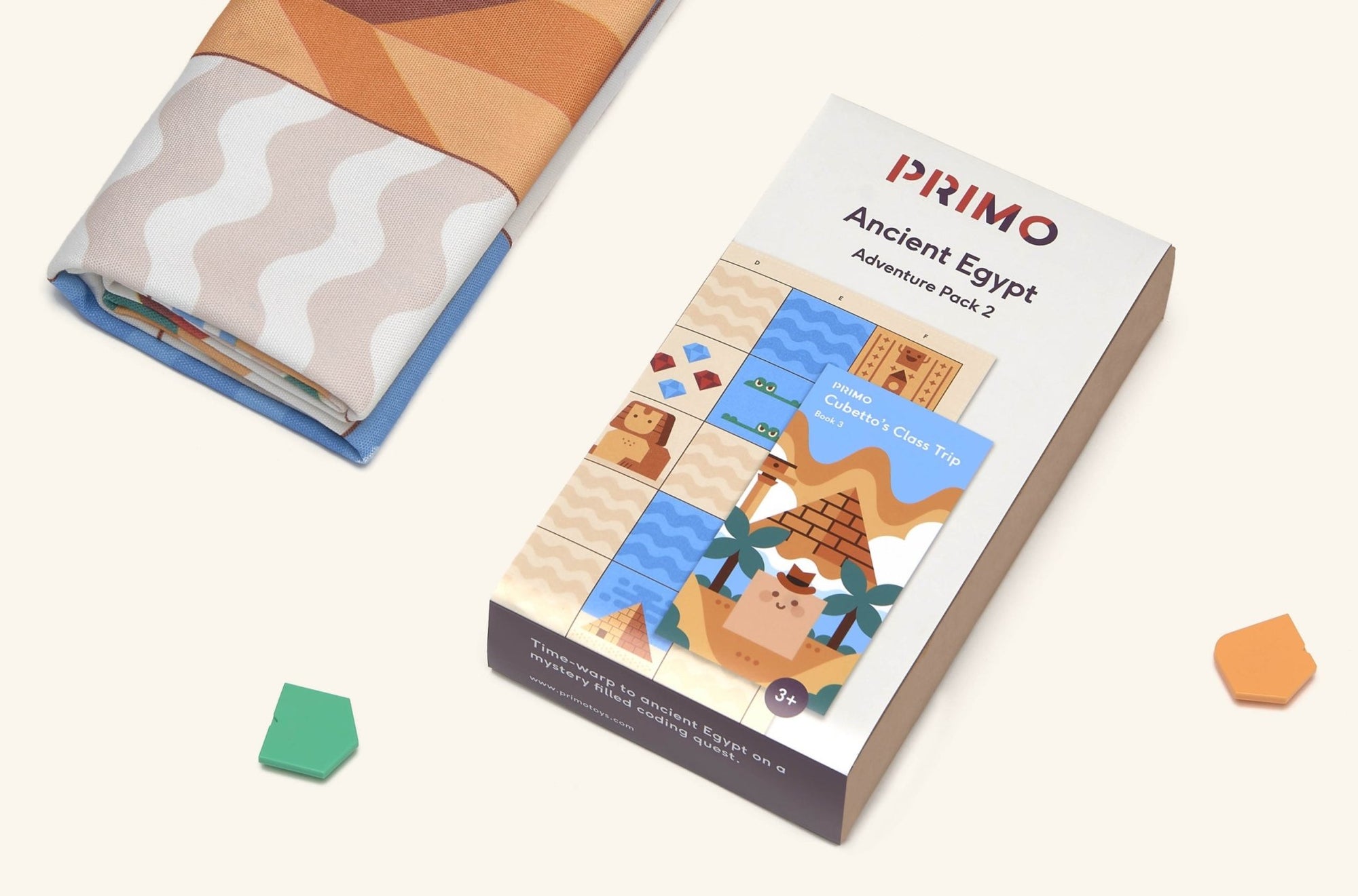 Cubetto Ancient Egypt Adventure Map by Cubetto - Learning Bugs UK