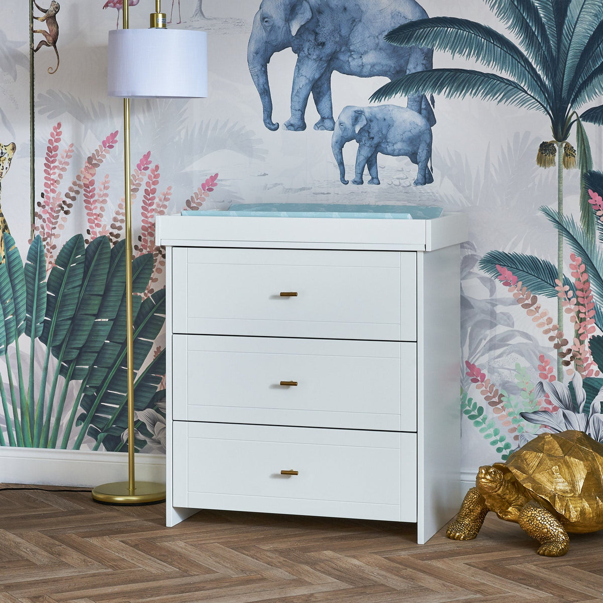Obaby Evie 3 Piece Room Set - White
