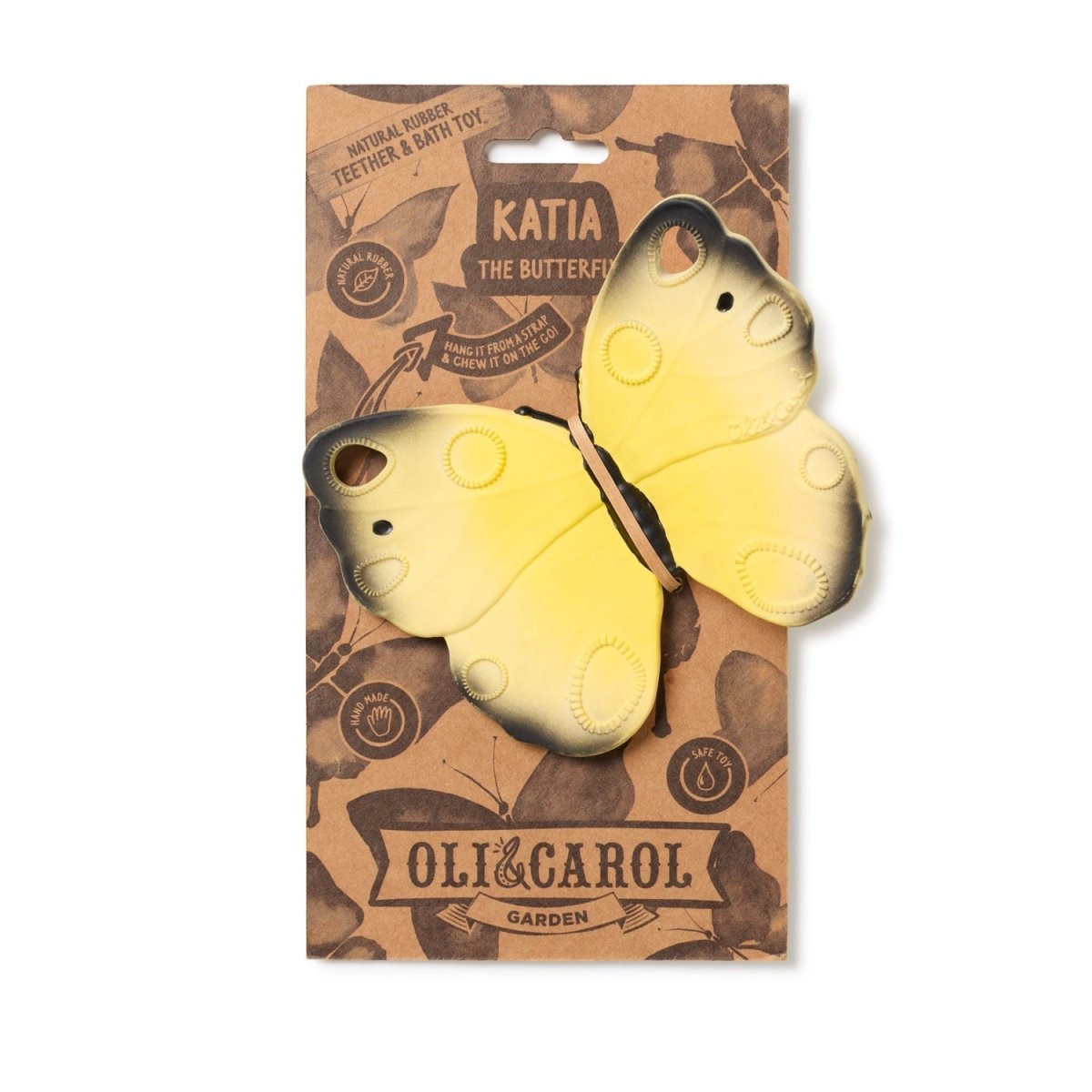 Oli & Carol Katia the Butterfly Teether – Baby Teethers for children, available at Learning Bugs UK