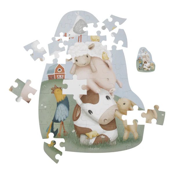 Little Dutch Floor Puzzle - Little Farm by Little Dutch - Learning Bugs UK