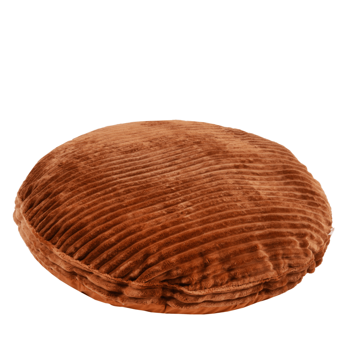 MINICAMP Large Kids Floor Cushion with a terracotta corduroy cover – Floor Pillows for children, available at Learning Bugs UK