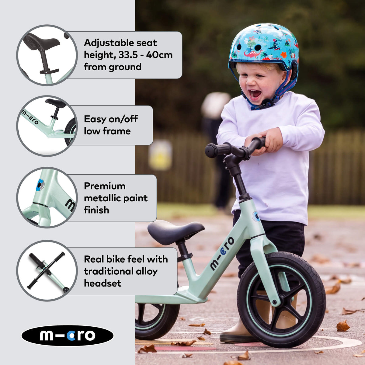 Micro Scooters Micro Balance Bike Ultra – Balance Bikes for children, available at Learning Bugs UK