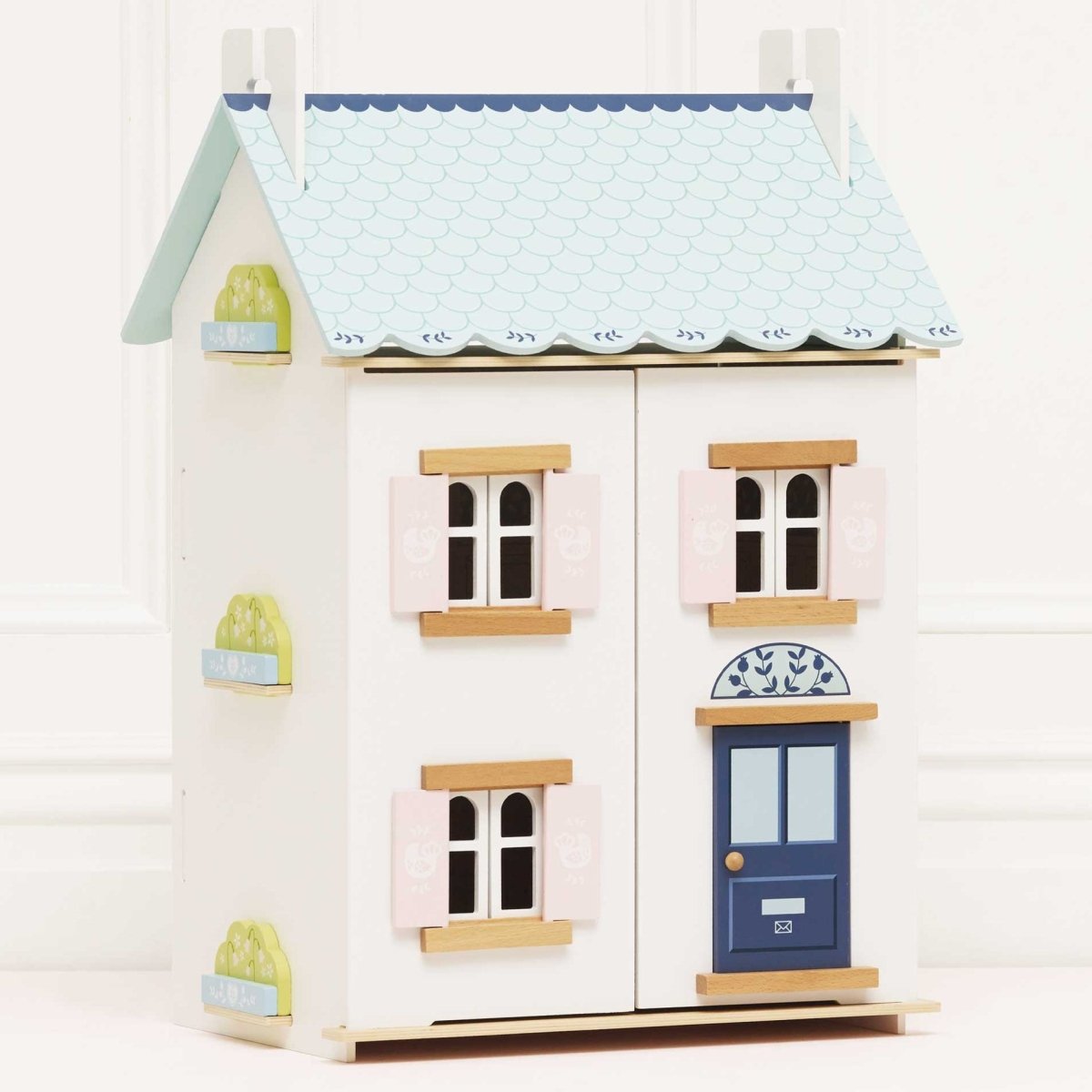 Bluebelle Wooden Dolls House – Dollhouses for children, available at Learning Bugs UK