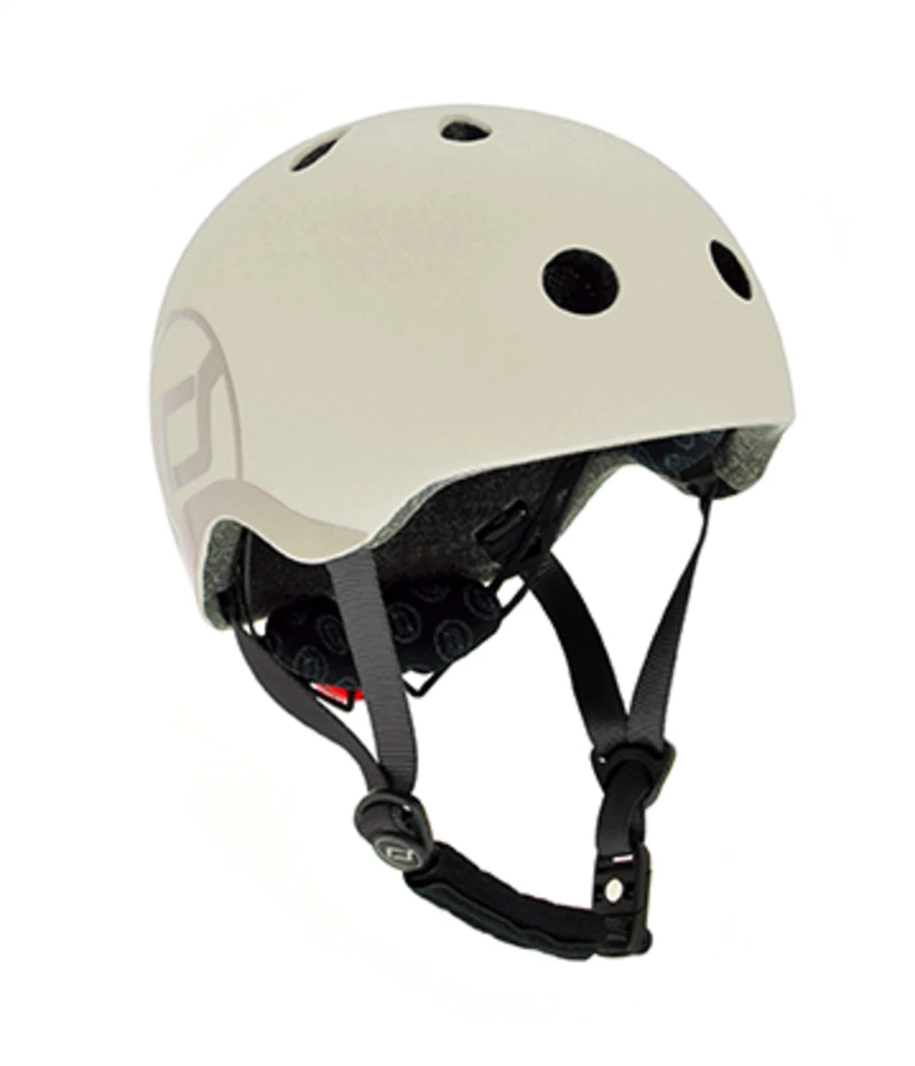 Scoot & Ride kids helmet in Ash, size S-M