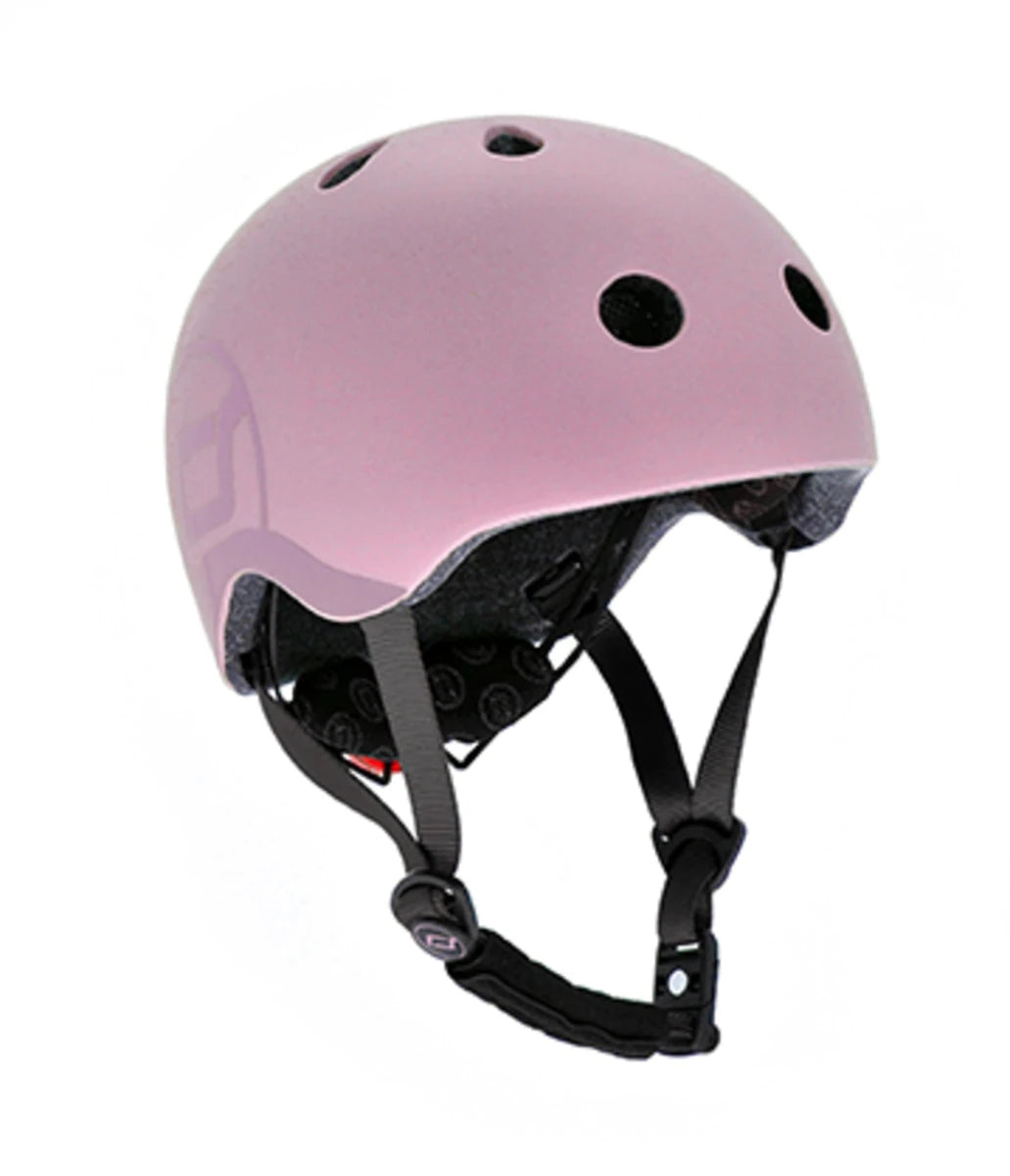 Scoot & Ride kids helmet in Rose pink, size S-M