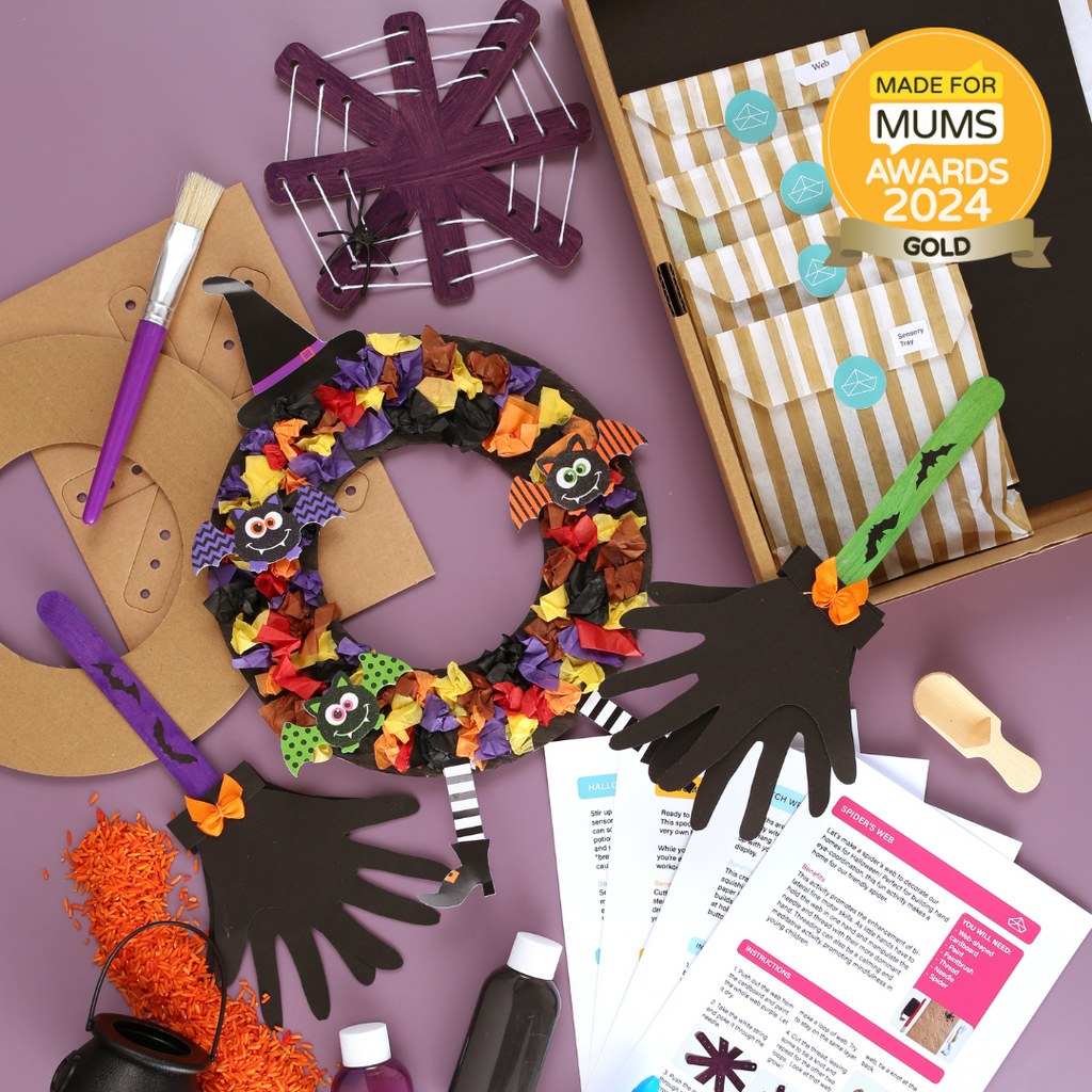 Halloween Activity Kit – Spooky Sensory Craft Box for Kids