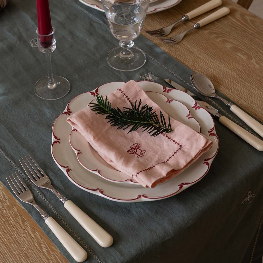 Buy Christmas Table Runner - Pine Green | Christmas for kids by Learning Bugs UK