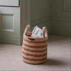 Buy Maize Stripe Storage Basket Set of 3 - Natural | Baby Changing for kids by Learning Bugs UK