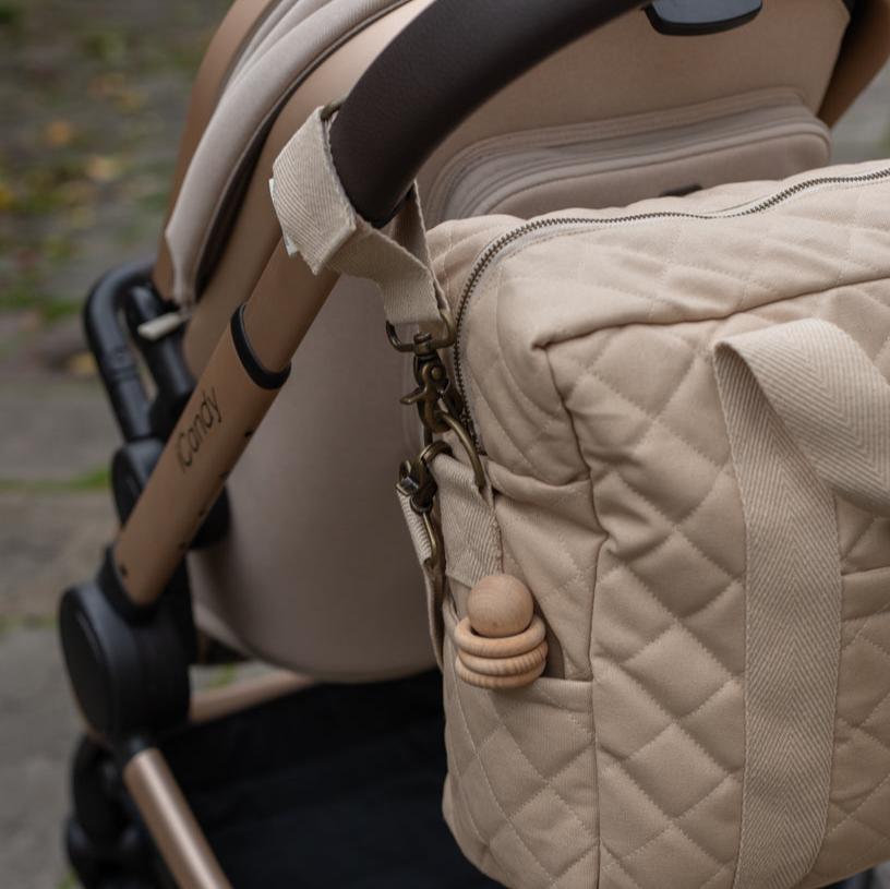 Buy Baby Changing Bag - Natural | Changing Bags & Travel Changing Mats for kids by Learning Bugs UK