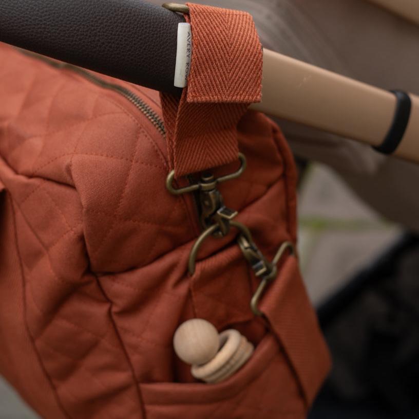 Baby Changing Bag - Cinnamon – Changing Bags & Travel Changing Mats for children, available at Learning Bugs UK