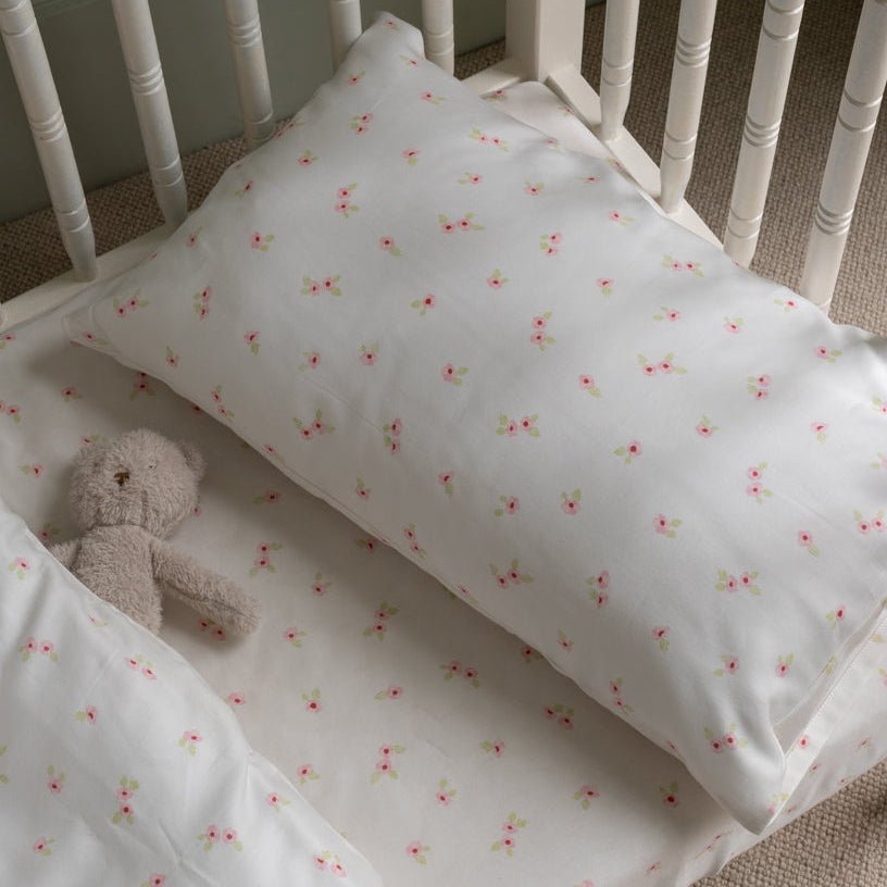 Organic Cotton Cotbed Bedding Set - Anemone – Bedding for children, available at Learning Bugs UK