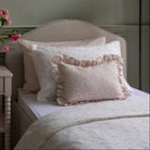 Buy Rectangle Linen Frill Cushion - Wildflower Garden | for kids by Learning Bugs UK