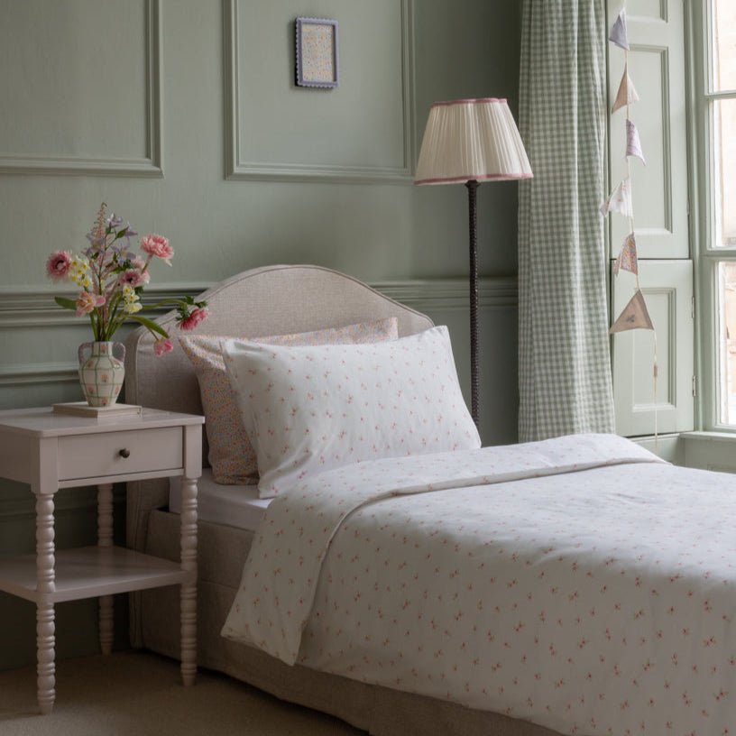 Organic Cotton Single Bedding Set - Anemone – Bedding for children, available at Learning Bugs UK