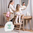 Goodevas Montessori Helper Tower – Graphite – Learning Towers for children, available at Learning Bugs UK