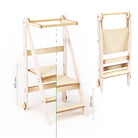 Goodevas Montessori Helper Tower – Ivory – Learning Towers for children, available at Learning Bugs UK