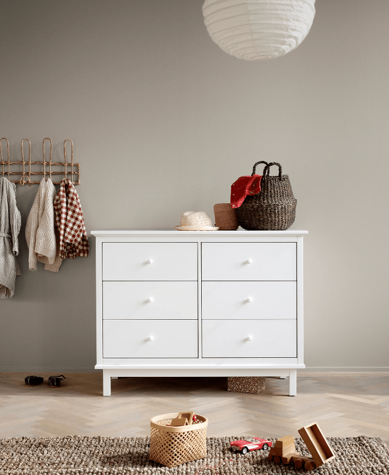 Oliver Furniture Seaside Dresser 6 Drawers – Chest of Drawers for children, available at Learning Bugs UK