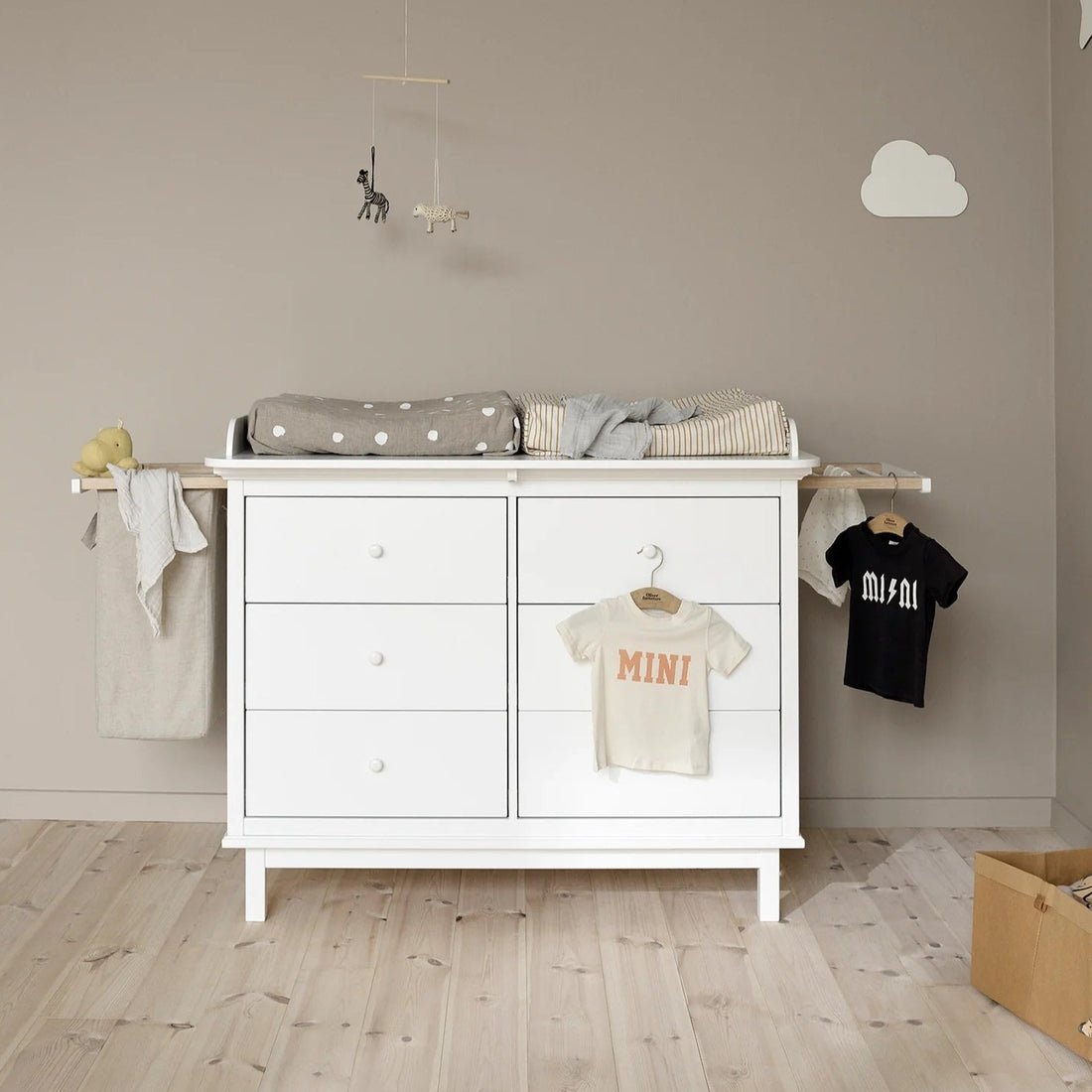 Oliver Furniture Seaside Dresser 6 Drawers – Chest of Drawers for children, available at Learning Bugs UK