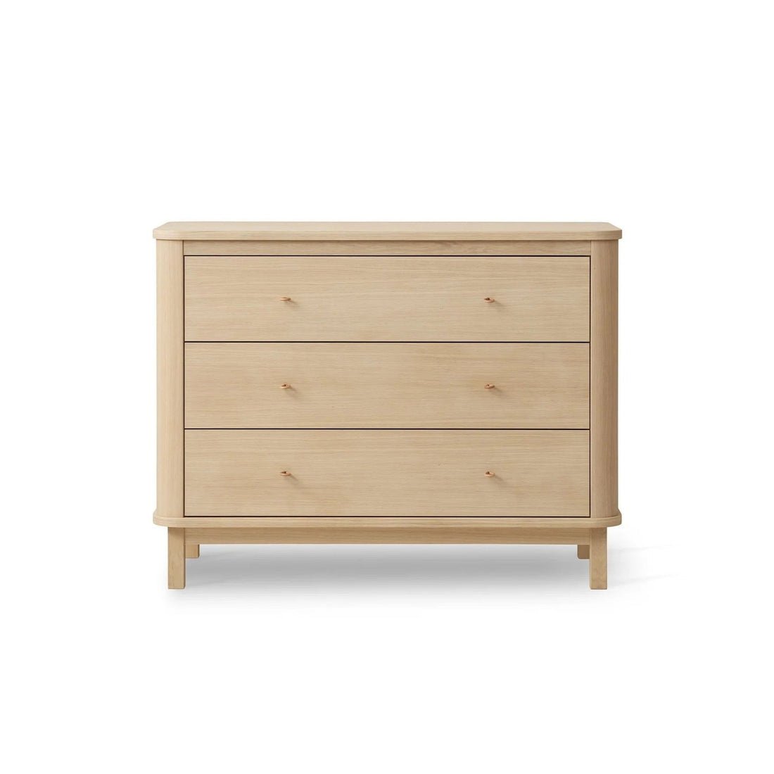 Oliver Furniture Wood Dresser 3 Drawers - Oak – Chest of Drawers for children, available at Learning Bugs UK