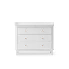 Oliver Furniture Wood Nursery Dresser 3 Drawers - White – Chest of Drawers for children, available at Learning Bugs UK