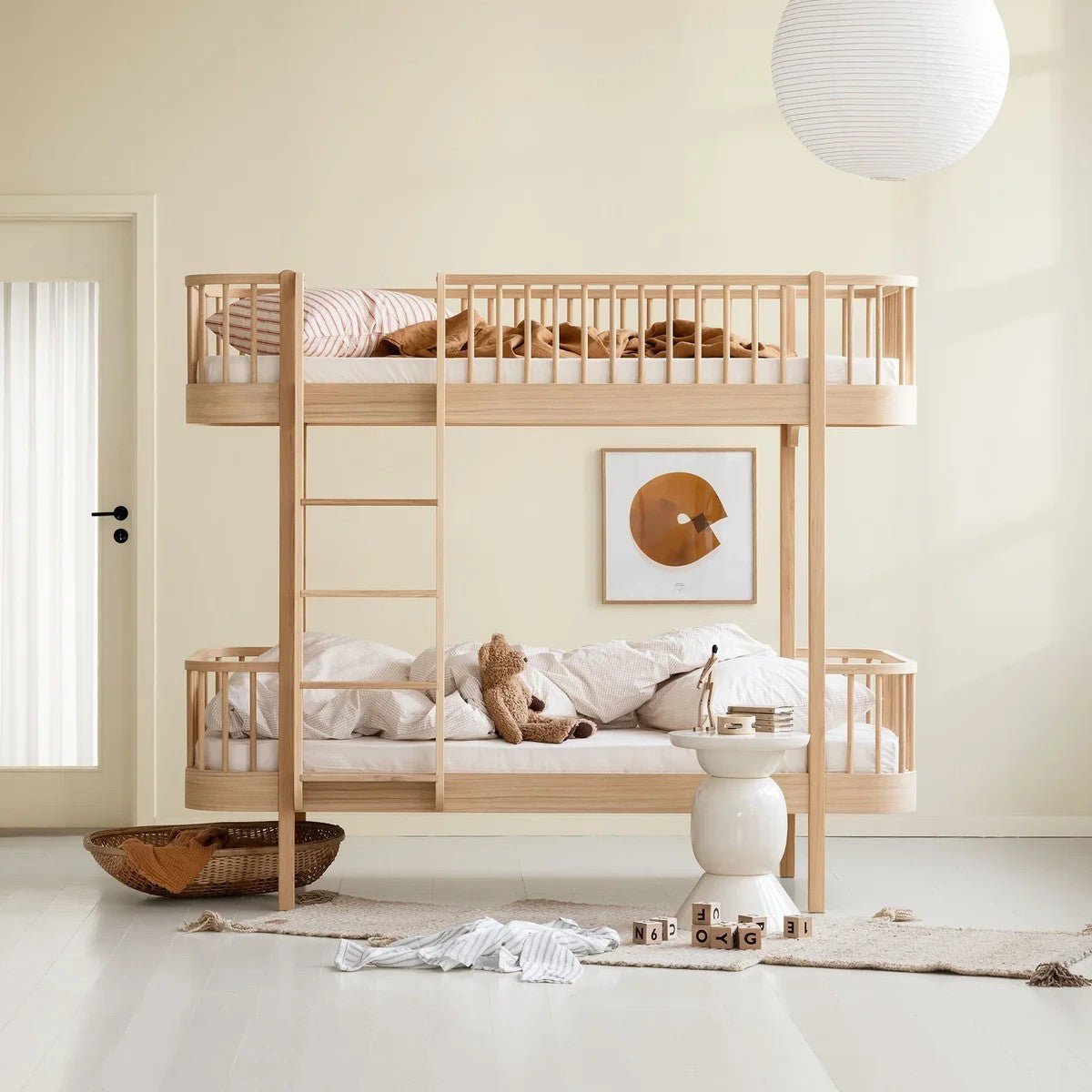 Oliver Furniture Wood Original Bunk Bed - Oak – Bunk Beds for children, available at Learning Bugs UK