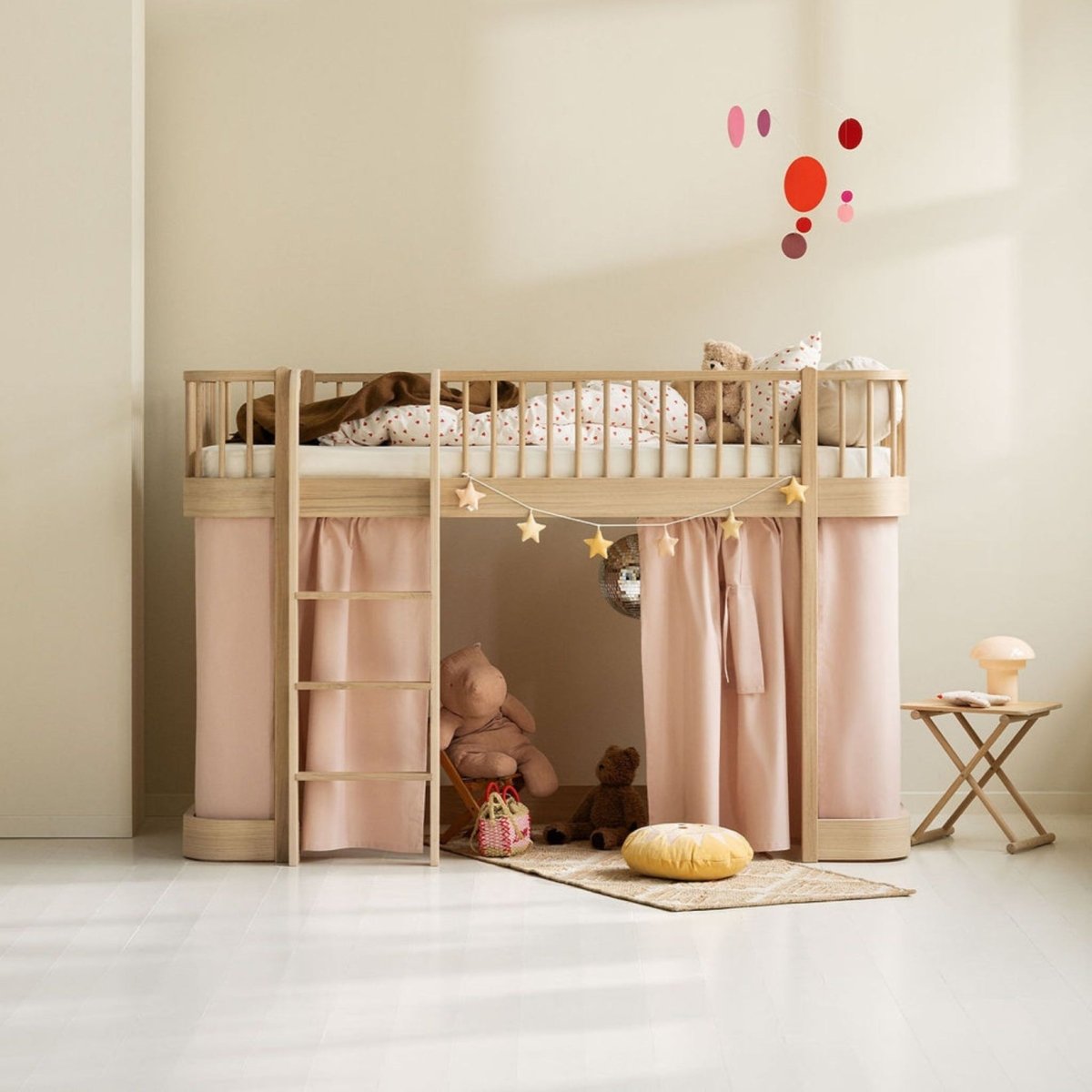 Oliver Furniture Wood Original Low Loft Bed - Oak, view 2
