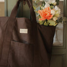 Buy Canvas Tote Bag - Charcoal | Changing Bags & Travel Changing Mats for kids by Learning Bugs UK