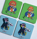 Boss Babs Mr & Miss Match - The equal pairs memory game by Boss Babs - Learning Bugs UK