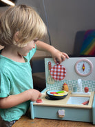 Buy Tender Leaf Kitchenette | Wooden toy kitchen for kids by Learning Bugs UK