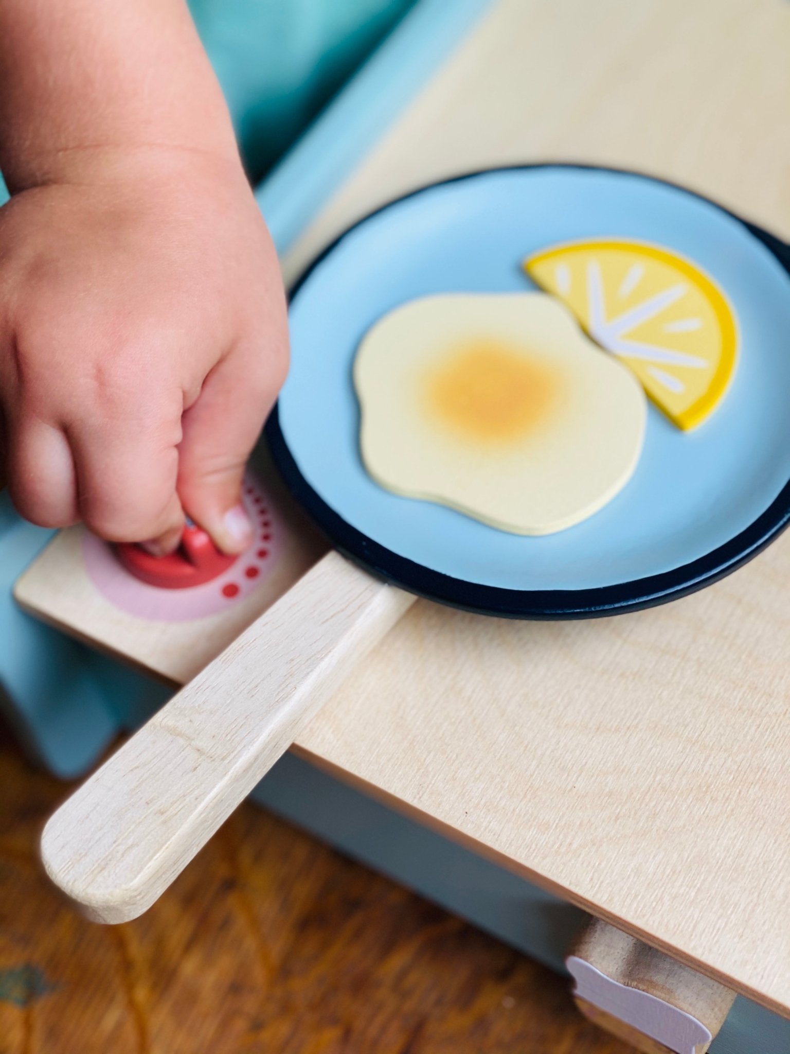 Buy Tender Leaf Kitchenette | Wooden toy kitchen for kids by Learning Bugs UK