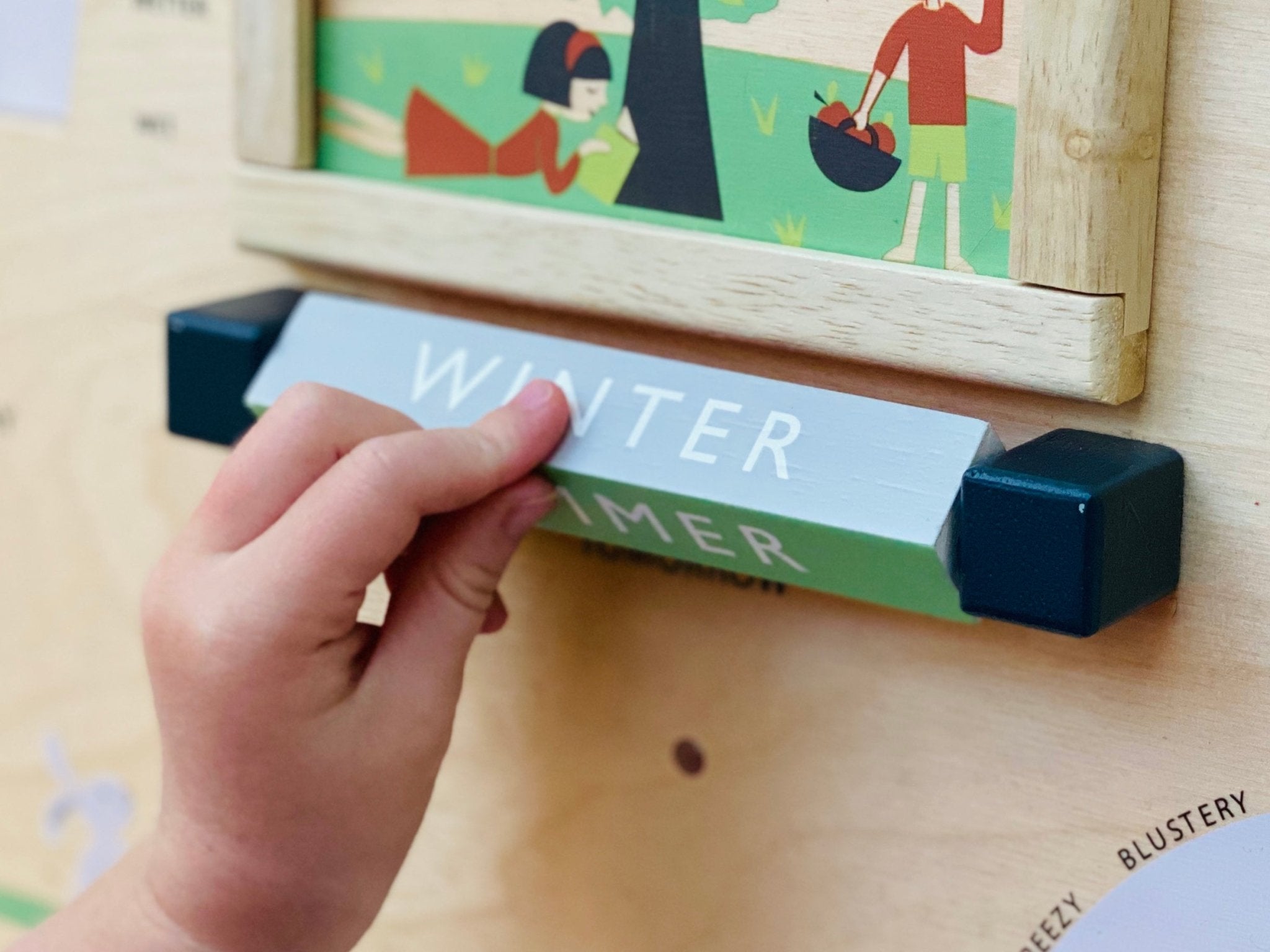 Buy Weather Watch Busy Board | Busy board for kids by Learning Bugs UK