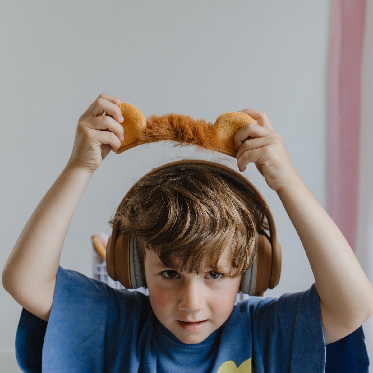 KIDYEARS Bluetooth Headphones Lion – Music & Sound for children, available at Learning Bugs UK