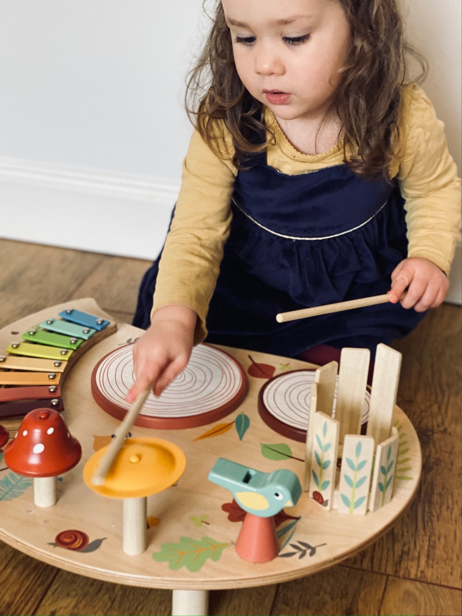 Buy Music Table | Musical Busy board for kids by Learning Bugs UK