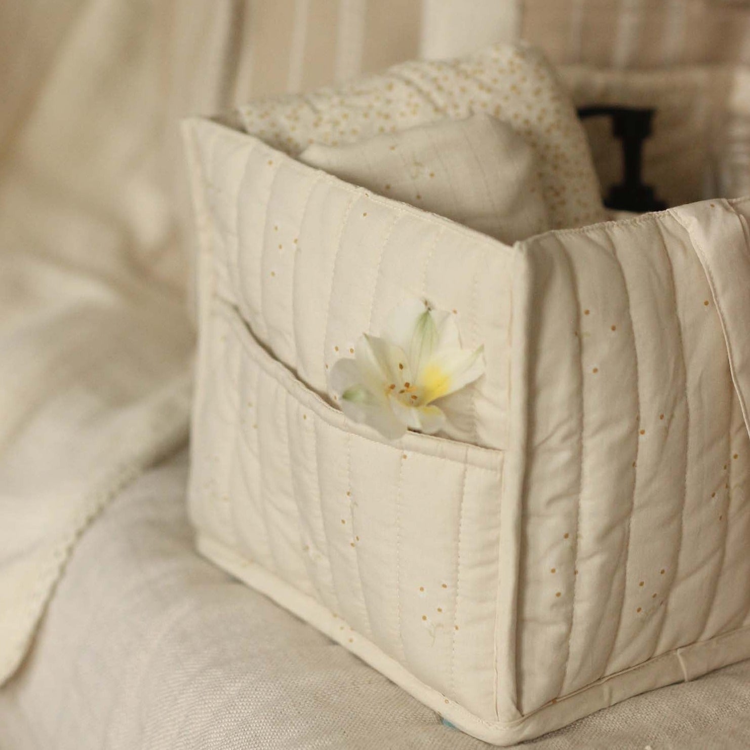Buy Nappy Caddy - Wild Chamomile | Storage for kids by Learning Bugs UK