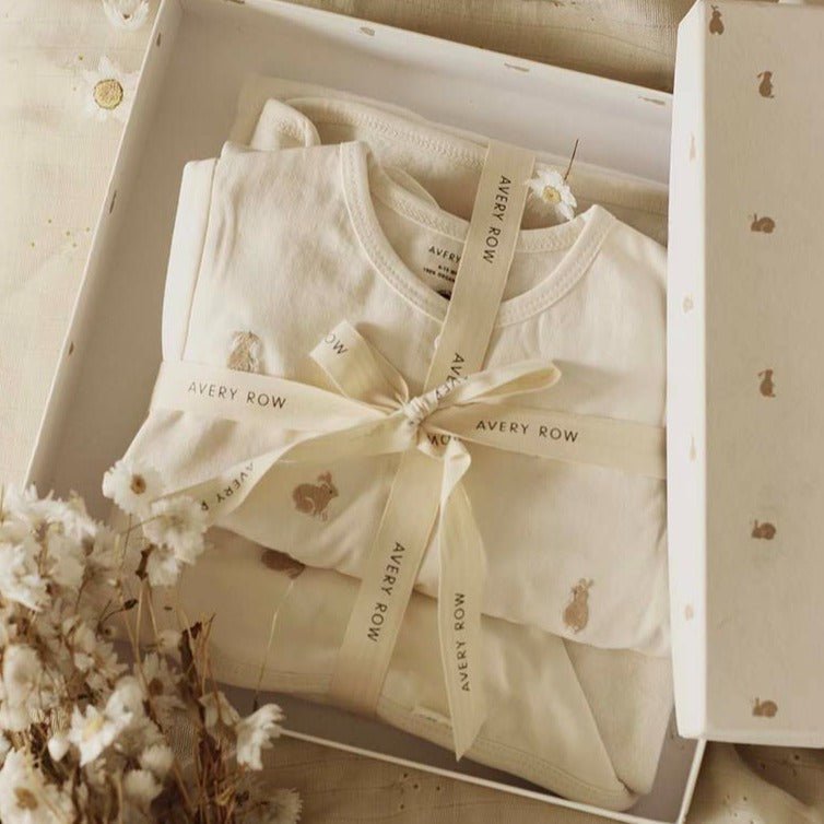 Buy New Baby Sleepsuit and Blanket Gift Set - Bunny | Gifting for kids by Learning Bugs UK