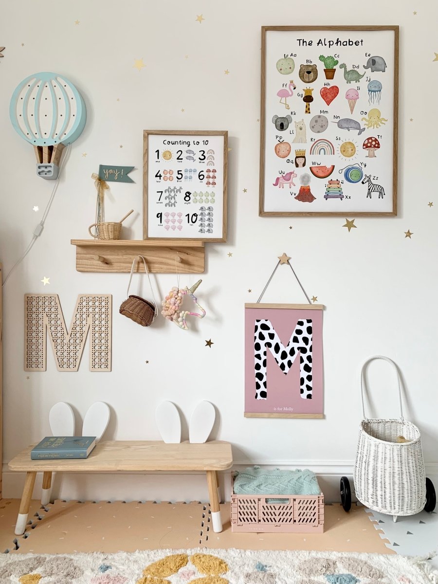 The Alphabet Print – for children, available at Learning Bugs UK