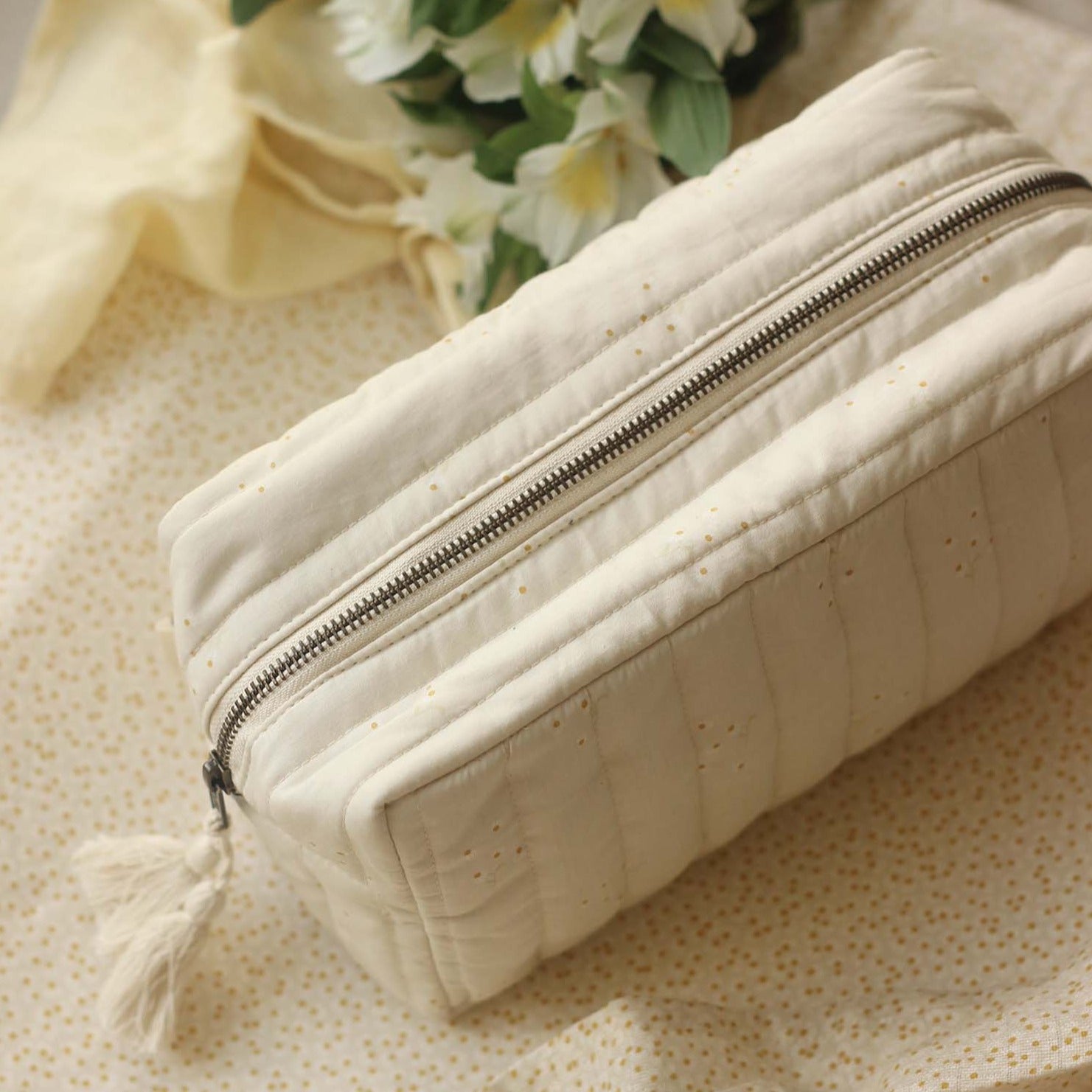 Buy Wash Bag - Wild Chamomile | Parent Accessories for kids by Learning Bugs UK