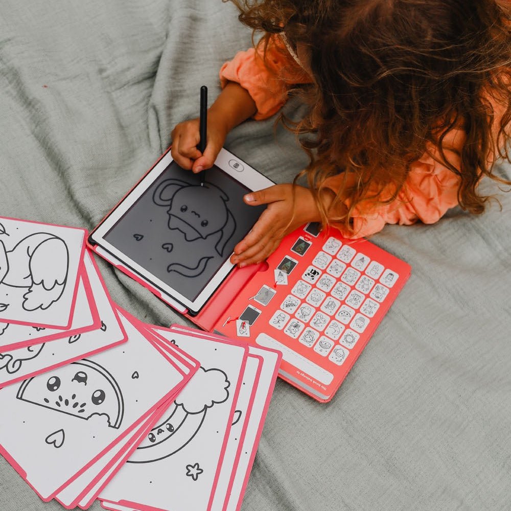 KIDYDRAW MINI LCD Drawing Tablet Kawaii – Creativity & Learning for children, available at Learning Bugs UK