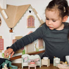 Buy Tender Leaf Cottontail Cottage | Wooden dolls house for kids by Learning Bugs UK
