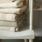 Buy Scallop Knit Blanket - Stone | Blankets for kids by Learning Bugs UK
