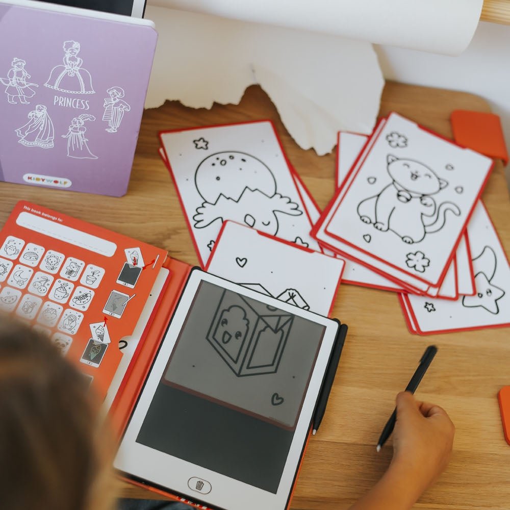 KIDYDRAW MINI LCD Drawing Tablet Kawaii – Creativity & Learning for children, available at Learning Bugs UK